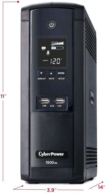 Cyberpower Brg Avrlcd Intelligent Lcd Ups System Va W