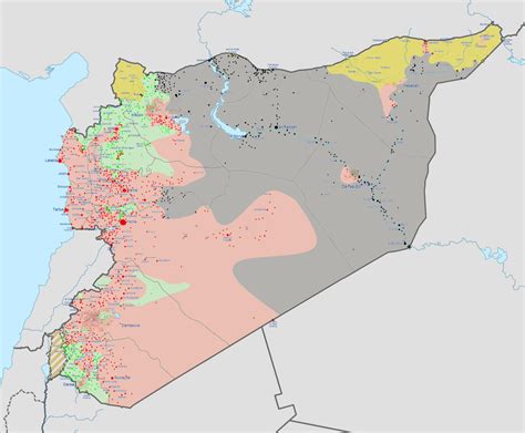 Map Of Isil Syria