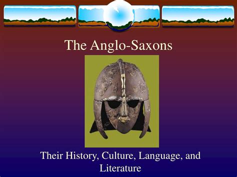 Ppt The Anglo Saxons Powerpoint Presentation Free Download Id1805136