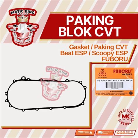 Jual Paking Gasket Blok Cvt Beat Esp Pop Street K Fuboru Shopee