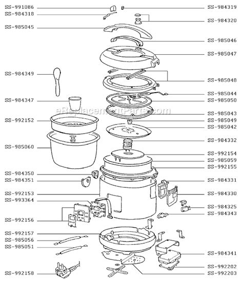 Krups RK700950/7D Parts List and Diagram : eReplacementParts.com