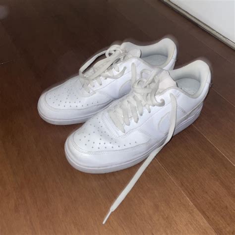 Nike White Air Force 1’s lightly used still has good... - Depop