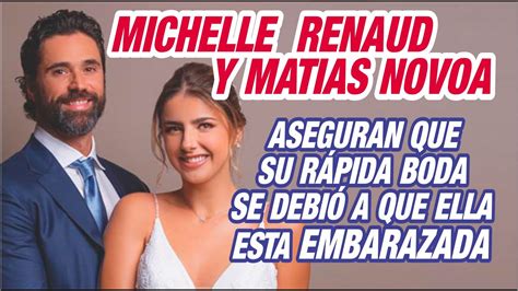 Michelle Renaud Se Caso EMBARAZADA Aseguran Que Si YouTube