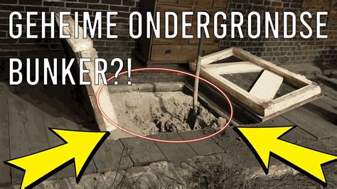 Geheime Ondergrondse Bunker Deel1 Youtube