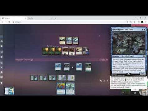 Paeng Modern At Untap In Part Of Mono Blue Merfolk Vs Humans