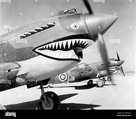 P 40 Tomahawk Black And White Stock Photos And Images Alamy