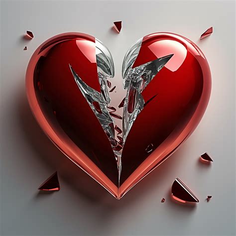 Download Ai Generated Broken Heart Royalty Free Stock Illustration Image Pixabay