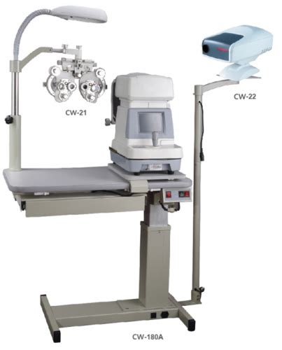 Combined Table Ophthalmic Unit Cw 180a Optical Instrumentophthalmology