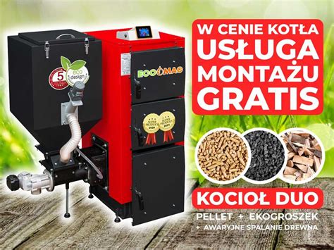 Kocio Piec C O Ekopel Kw Na Pellet I Ekogroszek Klasa Ecodesign