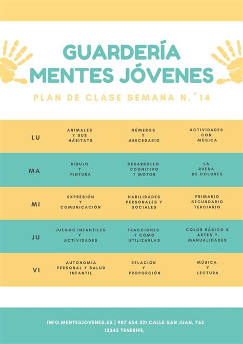 Plantillas Para Planes De Clases Gratis Canva