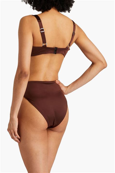 Form And Fold The S Rise Bikini Briefs The Outnet