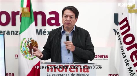 Mario Delgado Asegura Que Es Necesario Que El Pt Y El Pvem Declinen Por