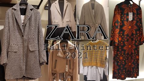 ZARA LATEST IN FALL WINTER 2021 ZARA NEW IN STORE ZARA NEW