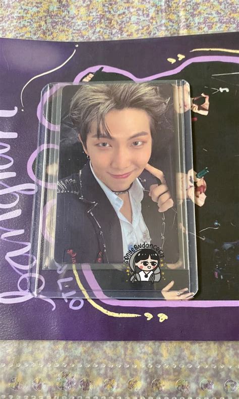 BTS RM Namjoon Map Of The Soul ON E DVD Photocard PC Hobbies Toys