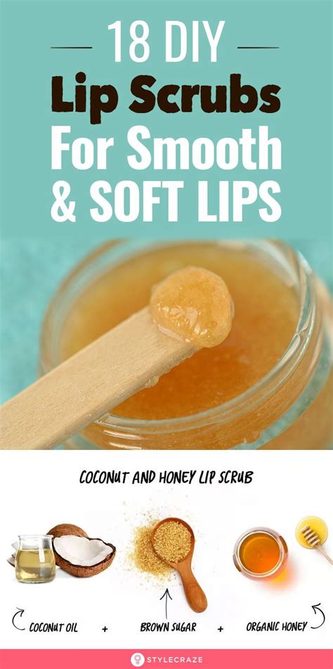 Top Homemade Lip Scrub Recipes For Super Soft Lips Lip Scrub Lip