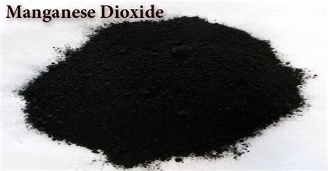 Manganese Dioxide Properties Uses Assignment Point