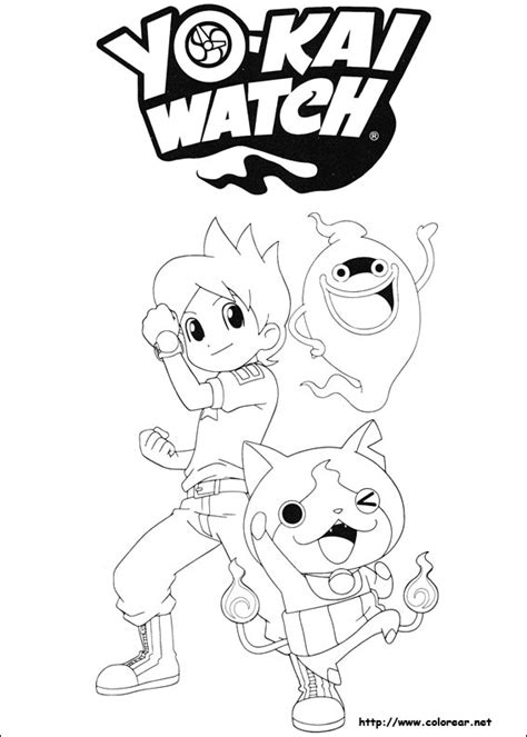 Dibujos Para Colorear De Yo Kai Watch