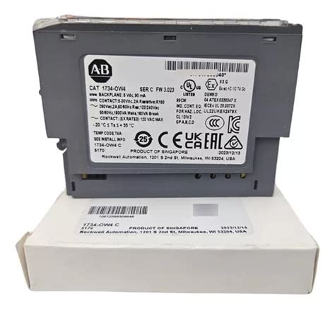 Allen Bradley 1734 ow4 Modulo Salida Digital Original Envío gratis