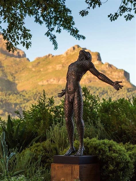 Faith Sculpture By Anton Smit At Delaire Graff Estate Cape Winelands