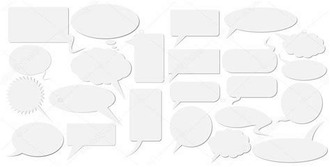 Dialog Bubbles Stock Vector By ©nobilior 4696625