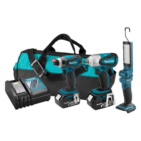 Makita® LXT320 - 18V 3/8" Drive Impact Light and Hex Driver Kit - TOOLSiD.com