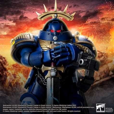 Ultramarines Primaris Captain Second Run Warhammer 40K Bandai Spirits