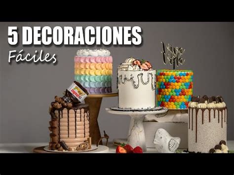 Decoraciones F Ciles Para Pasteles En Buttercream Introducci N