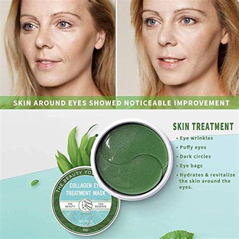 Under Eye Mask With Natural And Special Ingredients Green Tea Extract Under Eye Patches For Puffy