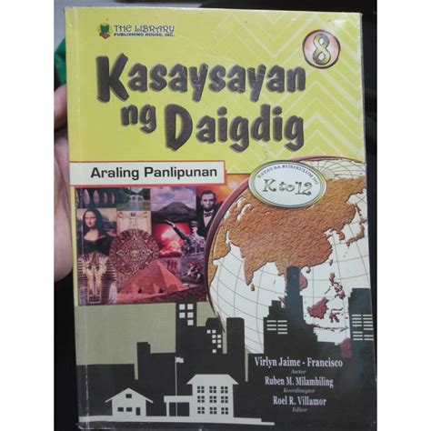 Araling Panlipunan Kasaysayan Ng Daigdig Grade Book Preloved Book