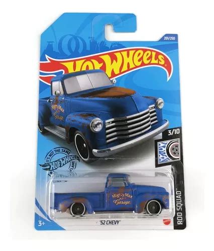 Carrinho Hot Wheels 52 Chevy Mighty Max Garage 2020 Ghd24 Frete grátis