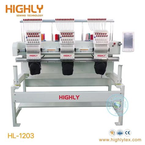 Highly Heads Needle Computer Flat Embroidery Sewing Machine Cap