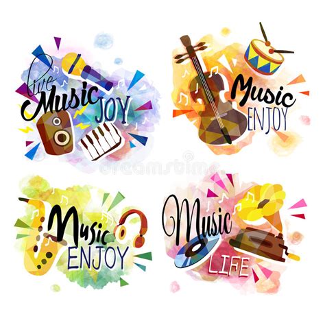 Rock Music Concert Poster Stock Vector Illustration Of Instrument