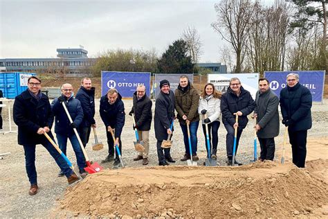 Spatenstich Sch Lerwohnheim Bad Neustadt A D Saale Baurconsult