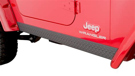 1997 2006 Jeep Wrangler Bushwacker Trail Armor Rocker Panels