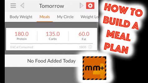 How to build a meal plan using macros (video)