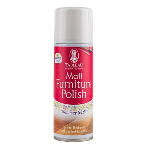 Matt Furniture Polish 200ml Home Care Products From Tableau