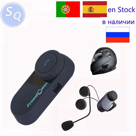 Motorcycle Stereo Headphone Bluetooth Helmet Waterproof Wireless BT ...