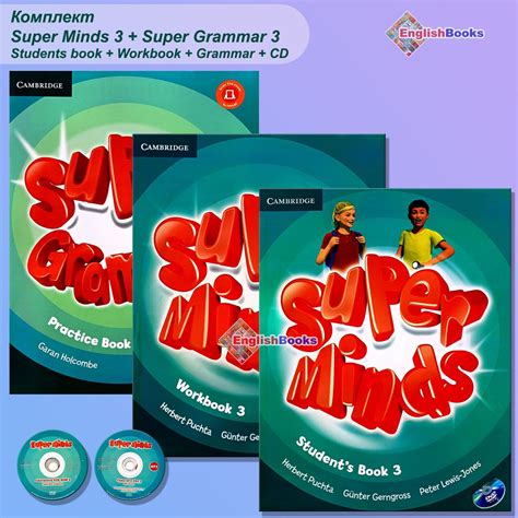 Super Minds 3 Super Grammar 3 комплект с Cd купить с доставкой по