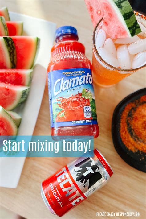 The PERFECT Clamato Michelada Recipe In 2022 Food Drink Photography