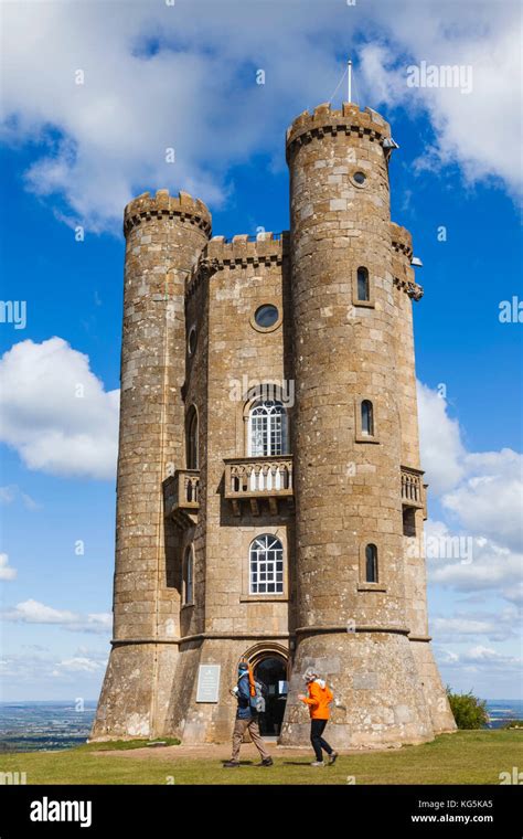 England Cotswolds Worcestershire Broadway Broadway Tower Stock