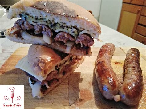 Panino Con Salsiccia Cipolla E Melanzane La Cucina Di Yuto