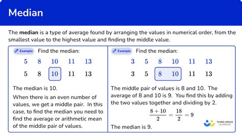 Median - Math Steps, Examples & Questions