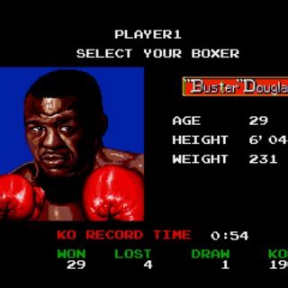 James 'Buster' Douglas Knockout Boxing (Game) - Giant Bomb