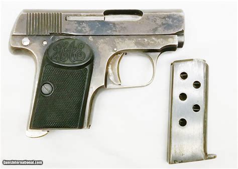 Spain Princeps” Automatic Pistol 25 Acp Stk A877 For Sale