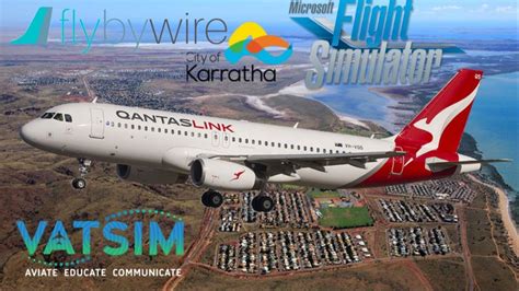 Microsoft Flight Simulator Fbw A Nx On Vatsim Perth Karratha