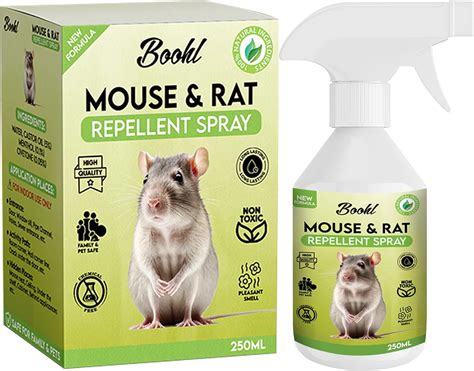 Boohl Premium Mouse Rat Repellent Spray Natural Peppermint Oil Spray