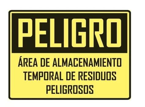 Letrero Residuos Peligrosos 30x40 Dimmex Señalamiento Mercadolibre