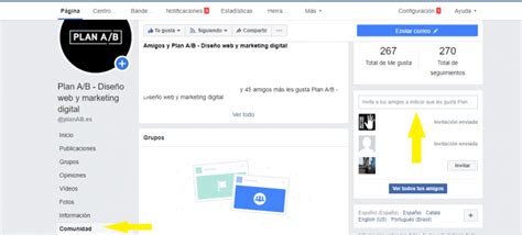 Cómo invitar a gente a tu página de Facebook sin ser amigos