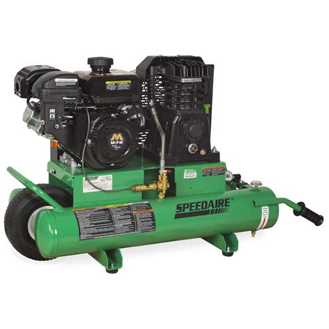 Speedaire Stage Hp Engine Portable Gas Air Compressor U