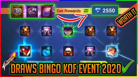 How To Get Free Epic Skin Kof Event Draw Bingo Kof Mobile